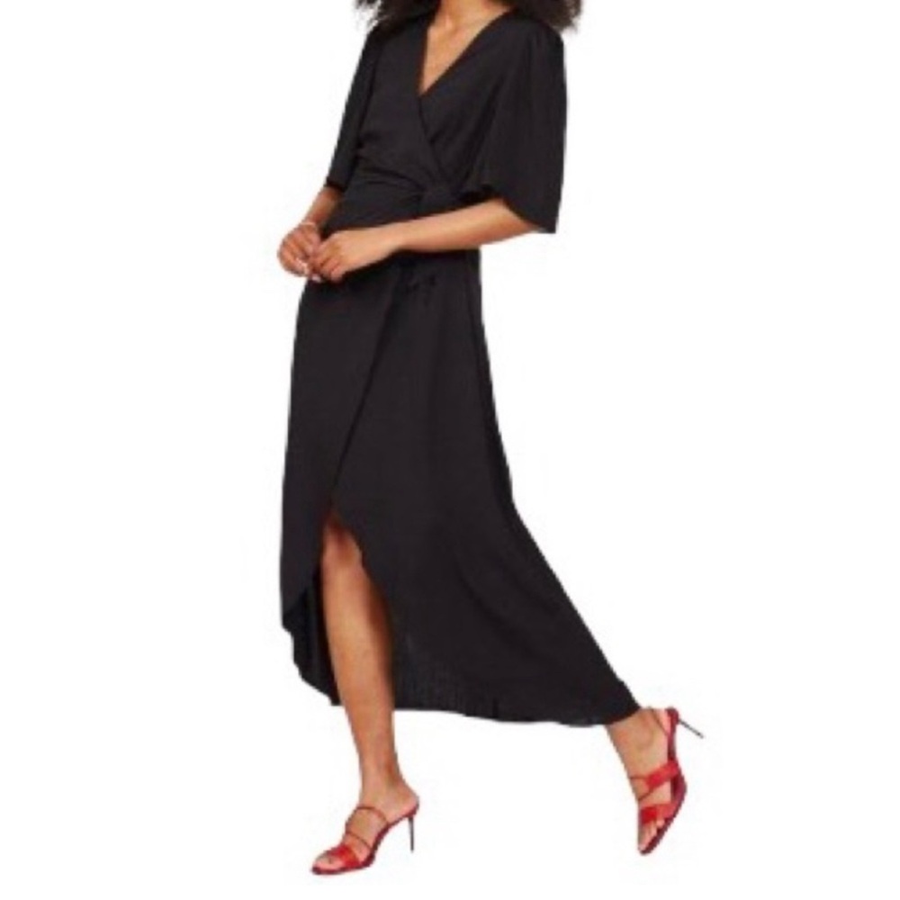 Black Wrap Dress